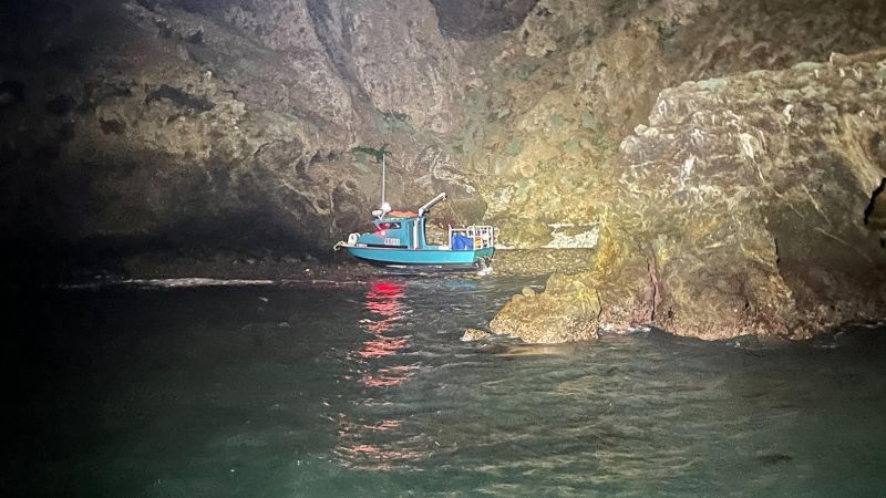 Man survived freezing waters after falling off his boat. He swam for five hours to safety | CNN - breaking news now Man survived freezing waters after falling off his boat. He swam for five hours to safety | CNN