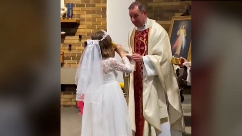 Girl chugs wine communion moos vpx