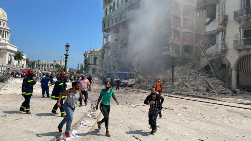 At least 32 dead after a massive explosion destroyed a hotel in Havana, Cuba | CNN - Accidents At least 32 dead after a massive explosion destroyed a hotel in Havana, Cuba | CNN