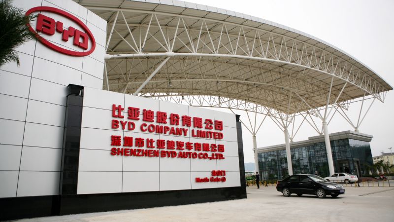China's BYD will supply EV batteries to 'good friend' Elon Musk 'very soon' | CNN Business - NewsOpener