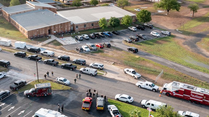 NYT: Law enforcement were aware of people trapped in Robb Elementary before they breached classroom | CNN - NewsOpener