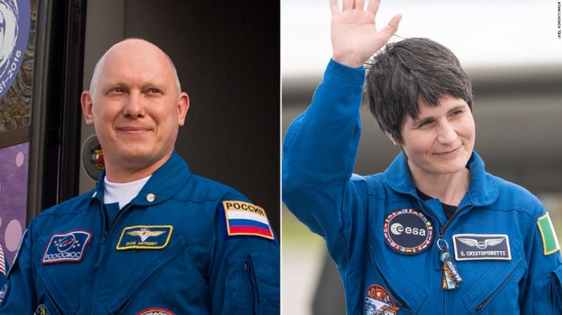 Russian and European astronauts to conduct rare joint spacewalk | CNN Business - NewsOpener
