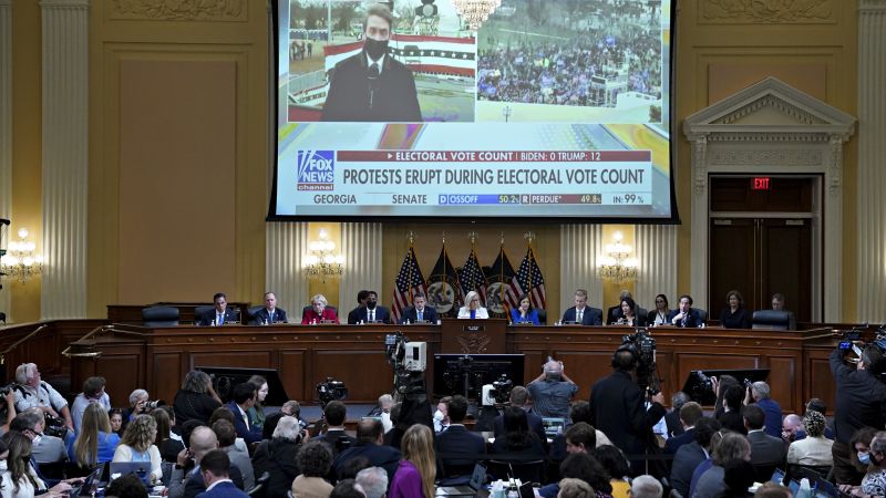 How the January 6 committee used Fox News against Donald Trump | CNN Politics - NewsOpener