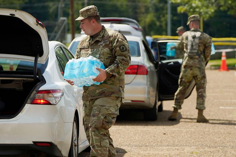 NAACP requests civil rights probe into Jackson water crisis, saying Mississippi has long discriminated against majority-Black capital | CNN - NewsOpener
