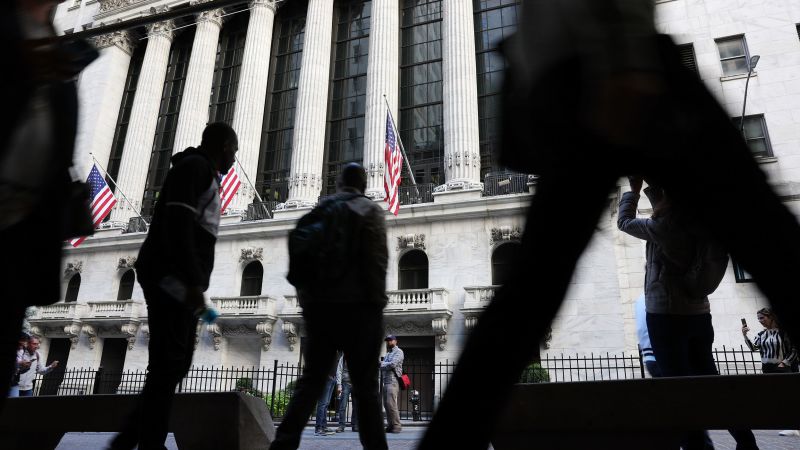 Stocks sink after hotter-than-expected jobs report | CNN Business - NewsOpener