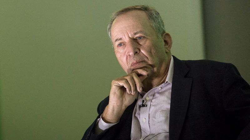 Former Treasury Secretary Larry Summers says it's 'more likely than not' US will enter recession | CNN Business - NewsOpener