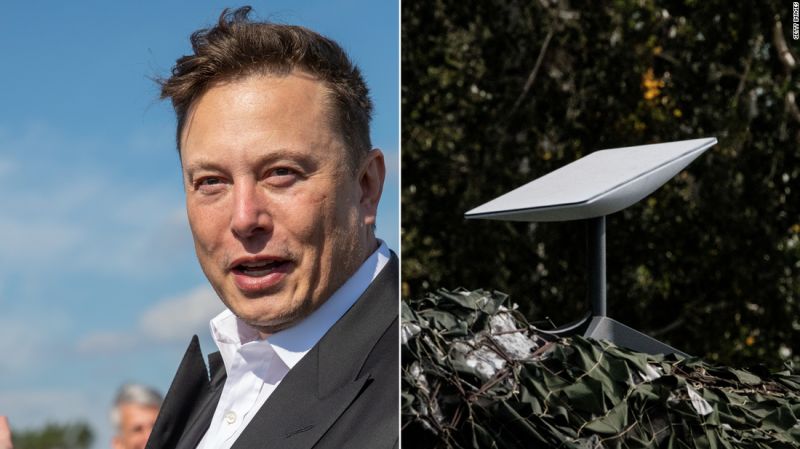 Elon Musk reverses course, says SpaceX will keep funding Ukraine Starlink service for free | CNN Business - NewsOpener