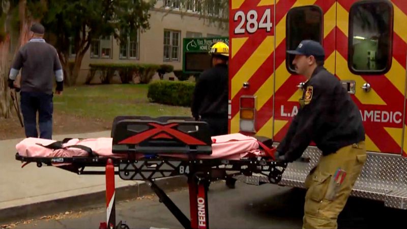 7 students at LA middle school sent to hospital after suspected overdose of unknown substance | CNN - NewsOpener