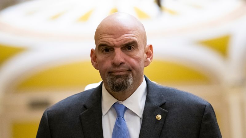 Fetterman in Washington hospital 'for observation' after feeling lightheaded | CNN Politics - brand safety-nsf health issues Fetterman in Washington hospital ‘for observation’ after feeling lightheaded | CNN Politics