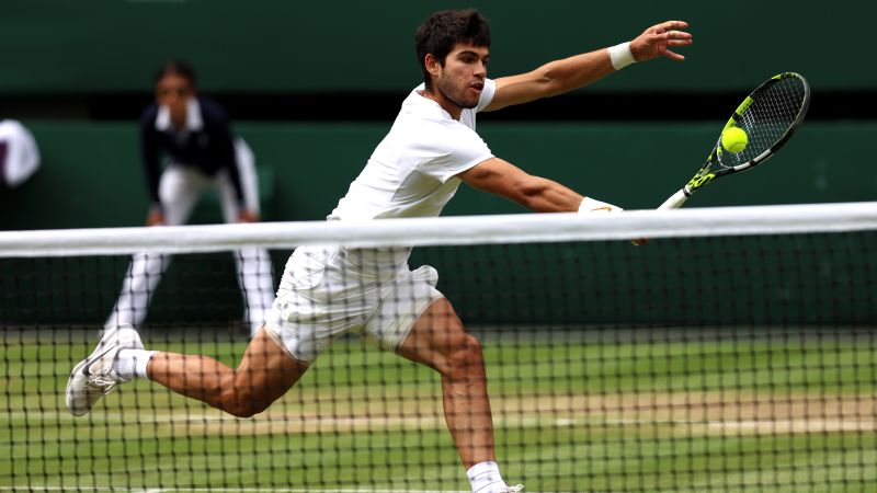 Carlos Alcaraz overcomes Novak Djokovic in five-set thriller to win first Wimbledon title | CNN