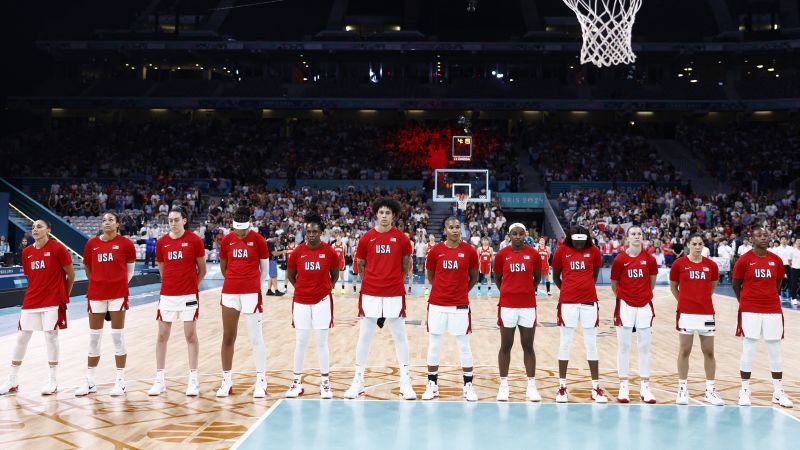 Team USA women’s basketball squad emphasizes endorsement of Kamala Harris for president | CNN