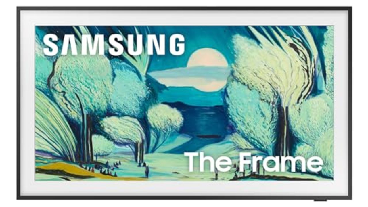 Samsung 65-Inch Class The Frame LS03F 4K QLED Smart TV (2025 Model) Modern Frame Design, NQ4 AI Gen2 Processor, Art Mode, Artful Picture Quality, Samsung Vision AI, Alexa Built-in