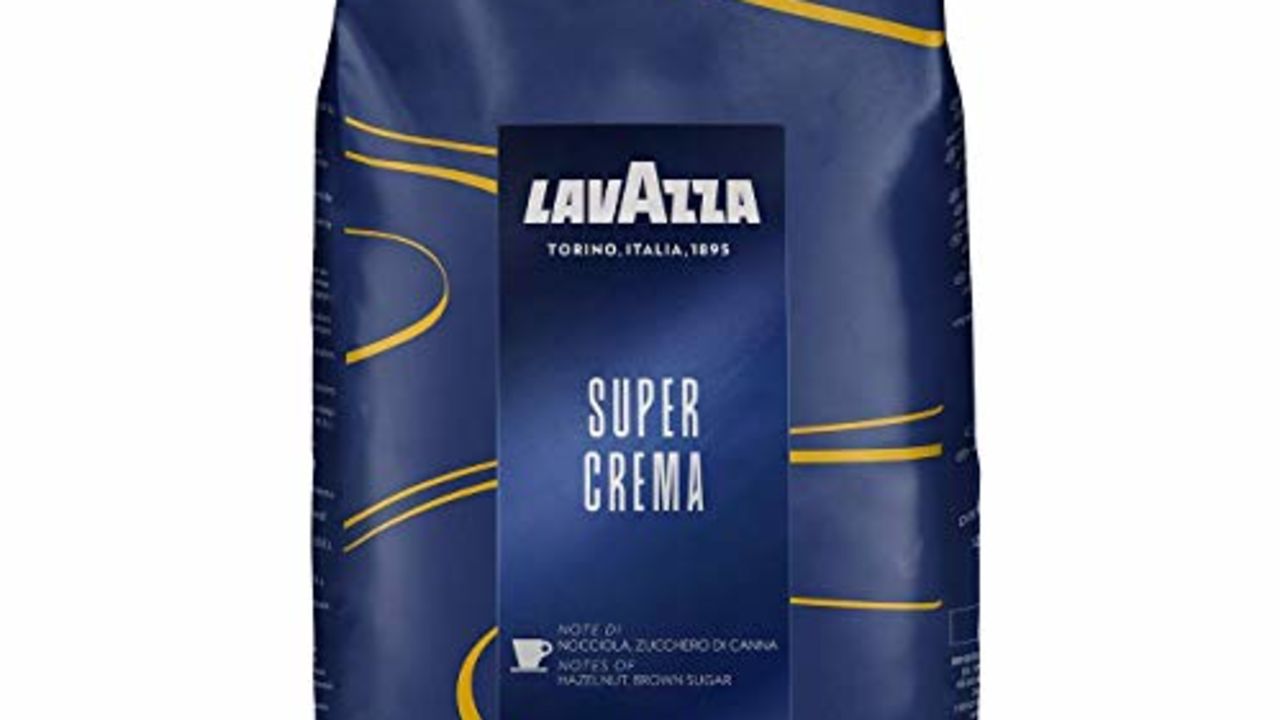 Lavazza medium roast 4202A 2.2 Pound Super Crema Espresso Whole Bean (5-Pack)