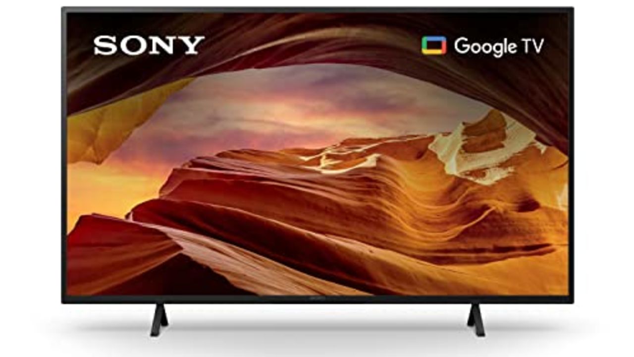 Sony 43 Inch 4K Ultra HD TV X77L Series: LED Smart Google TV KD43X77L- 2023 Model, Black