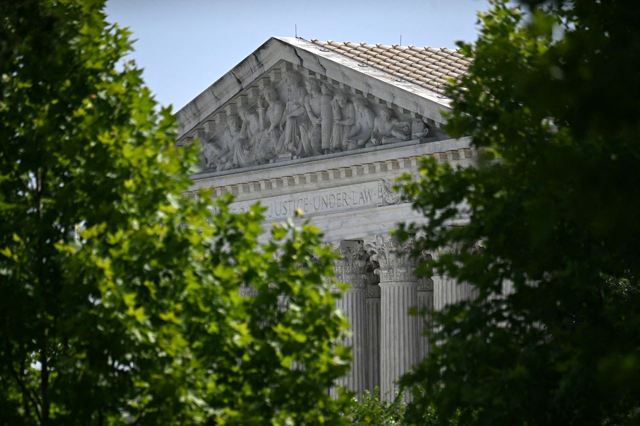 The Supreme Court building in Washington, DC, on June 26. 