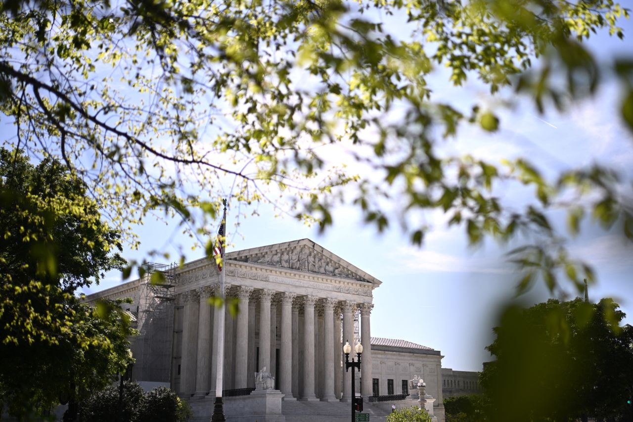 The US Supreme Court on April 23 in Washington, DC.