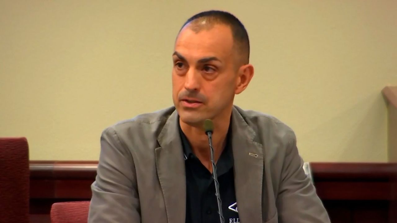 Alessandro Pietta testifies on Thursday, July 11.