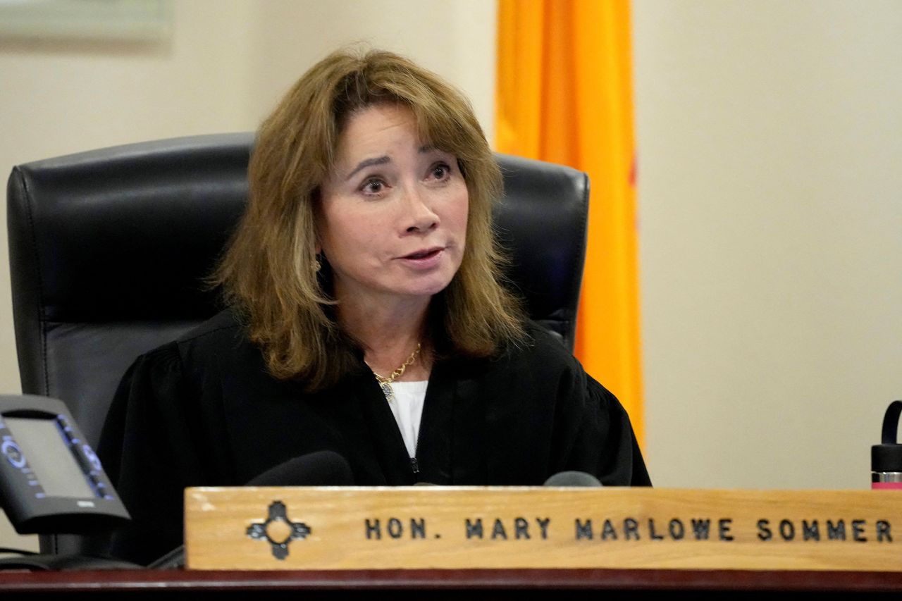 Judge Mary Marlowe Sommer speaks during the hearing on July 10. 