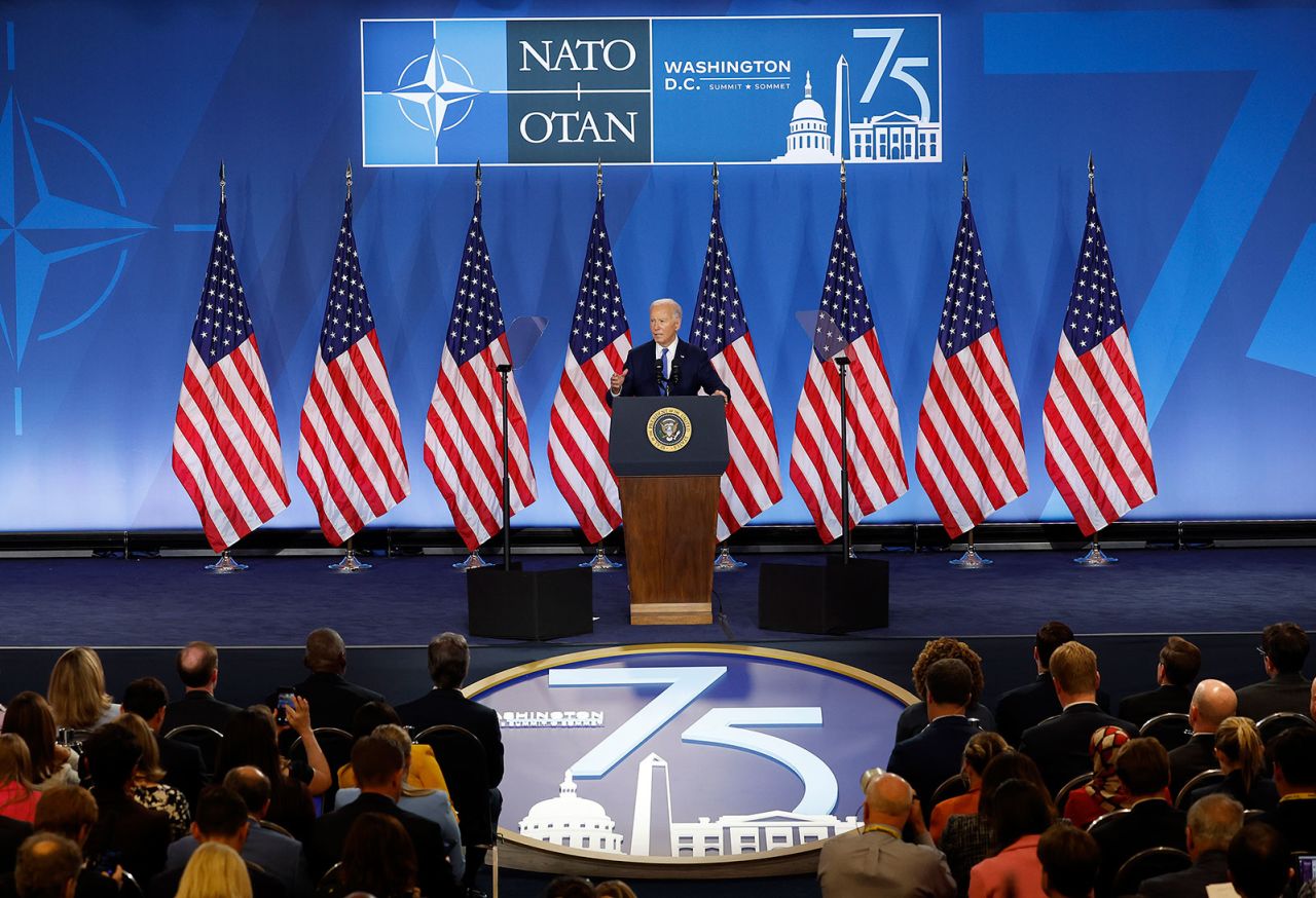 July 11, 2024, Biden press conference at NATO Summit, presidential