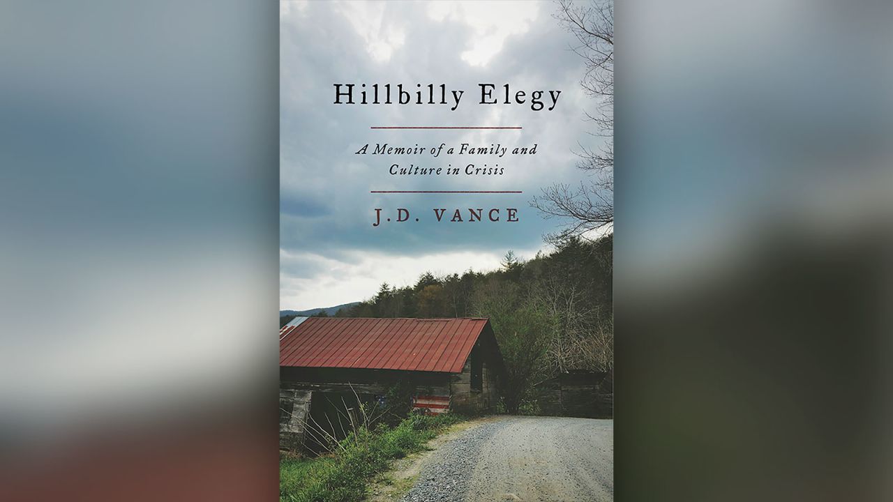 The cover of Sen. J.D. Vance's book "Hillbilly Elegy." 