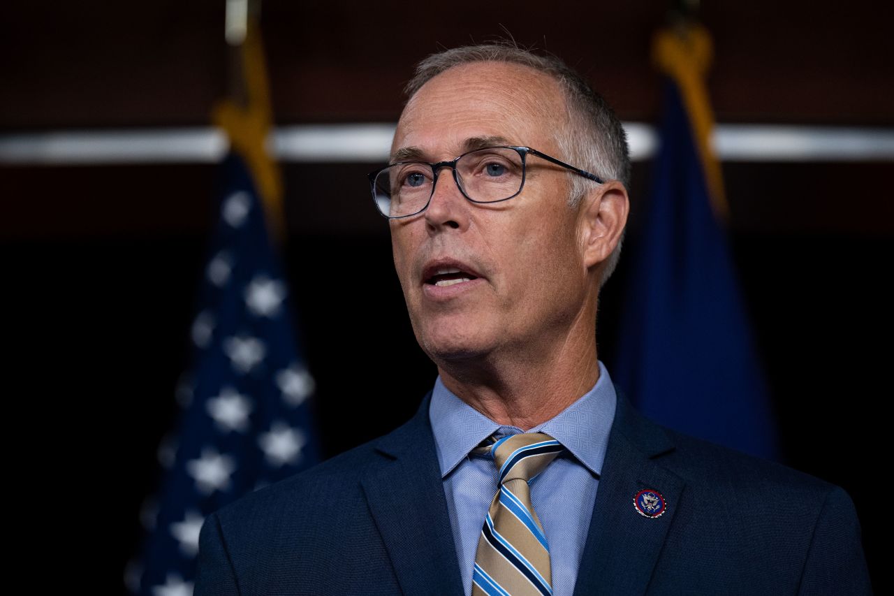 Rep. Jared Huffman speaks during a news conference in 2022.