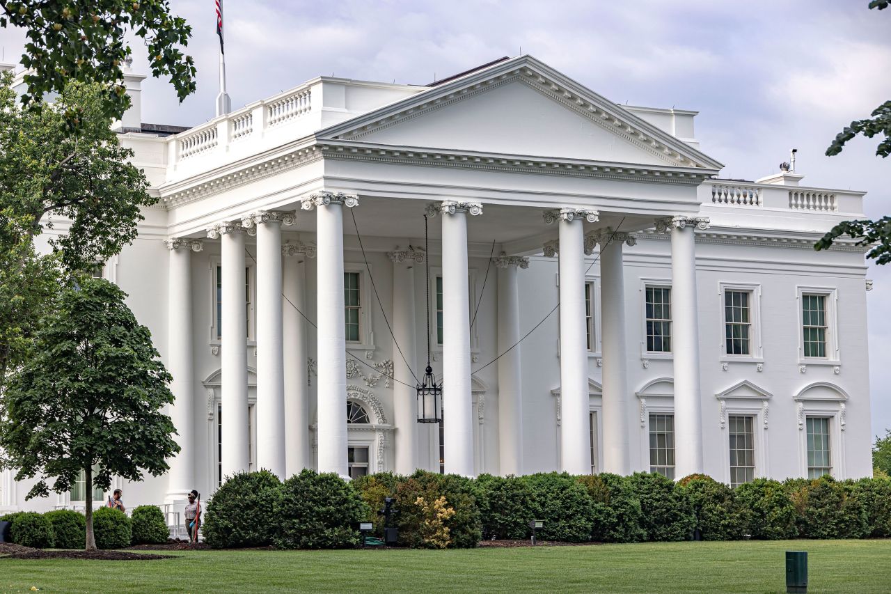 The White House is seen in May 2023.