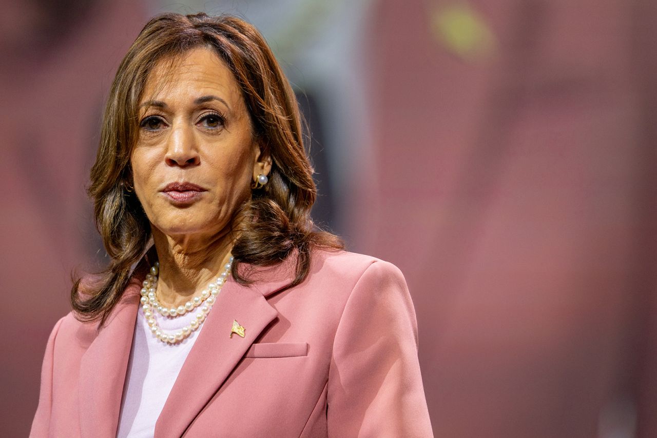 U.S. Vice President Kamala Harris attends the Kay Bailey Hutchison Convention Center on July 10, in Dallas, Texas.