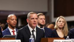 Deputy Director of the FBI Paul Abbate testifies at a Senate Judiciary Committee hearing in Washington, DC, on July 30. 