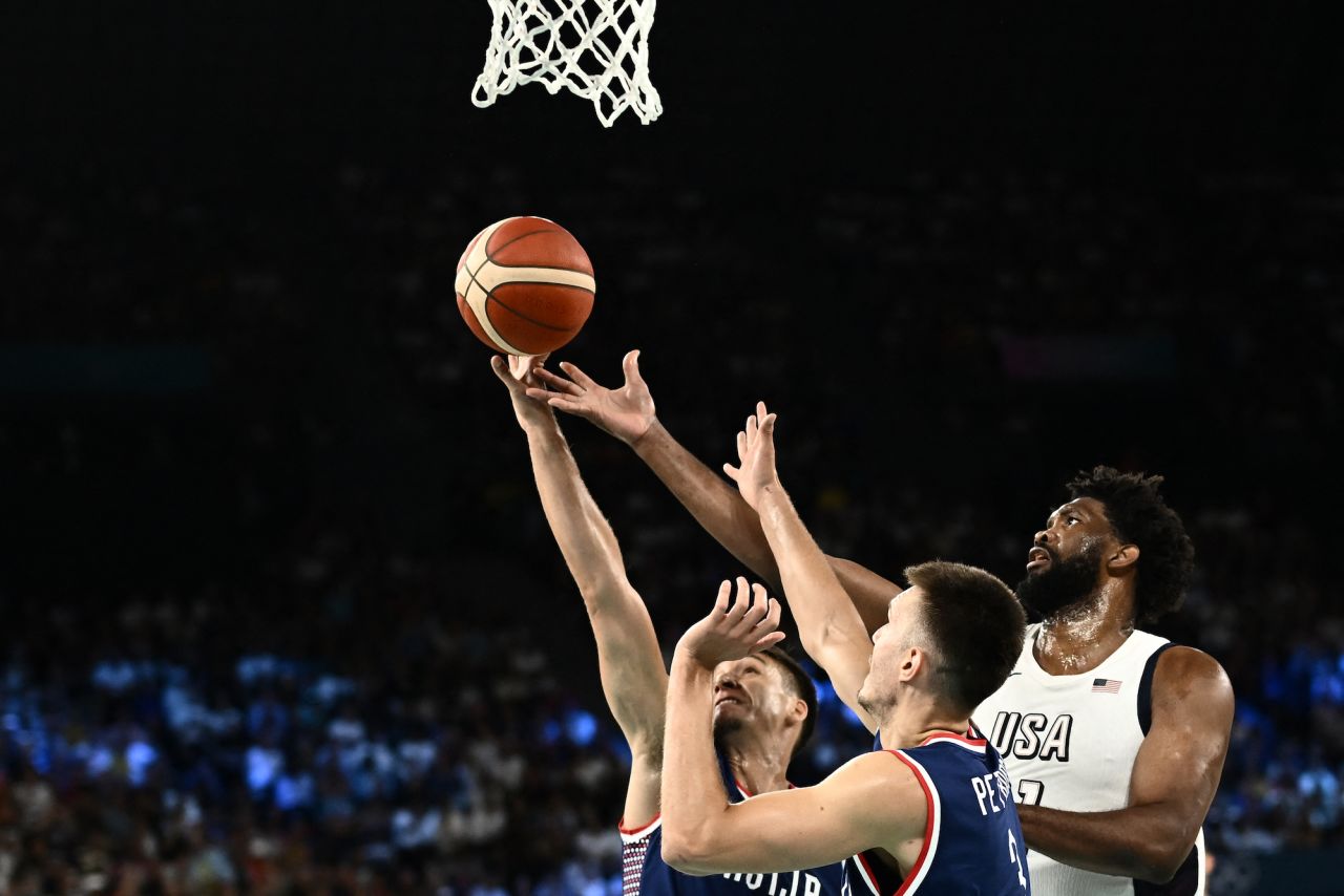 USA plays Serbia at the Bercy Arena in Paris on Thursday.