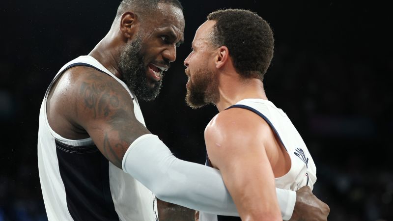 The US team survives Serbia and moves into the gold medal game in men’s basketball