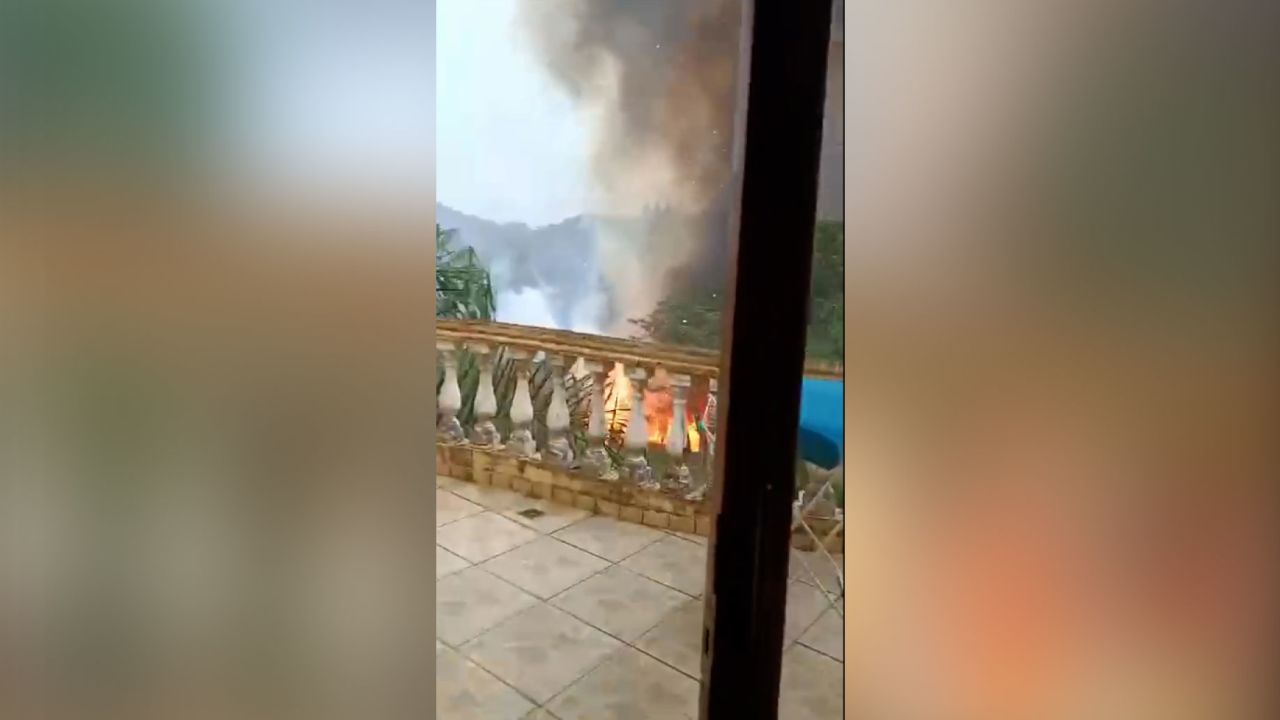 Dramatic social media videos on Friday afternoon show a small plane crashing in a residential area outside of São Paulo.