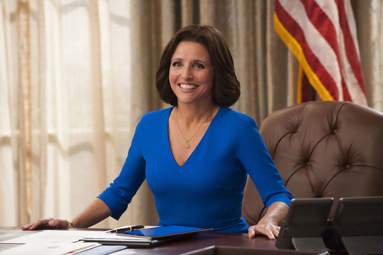 Julia Louis-Dreyfus in an episode of HBO's "Veep."