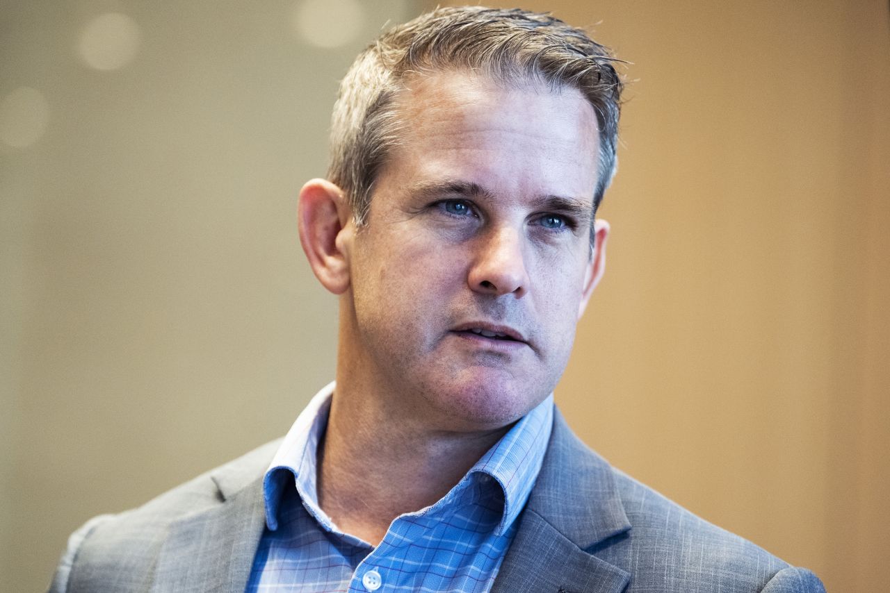 Former Rep. Adam Kinzinger attends the Principles First 2023 Summit Preserving American Institutions at the Conrad Hotel in Washington, DC, on March 5, 2023.