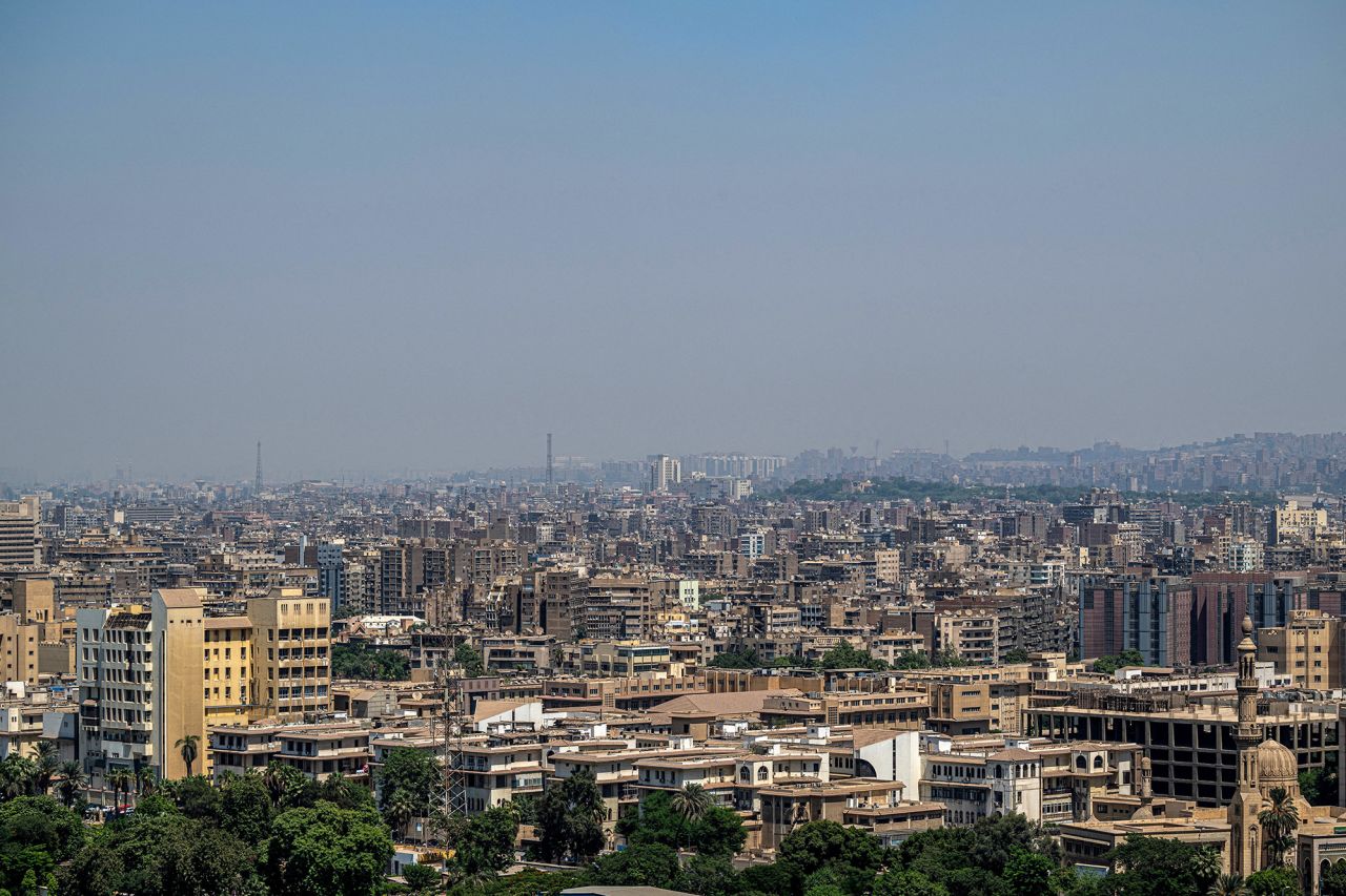 A view of Cairo on Sunday, August 25.