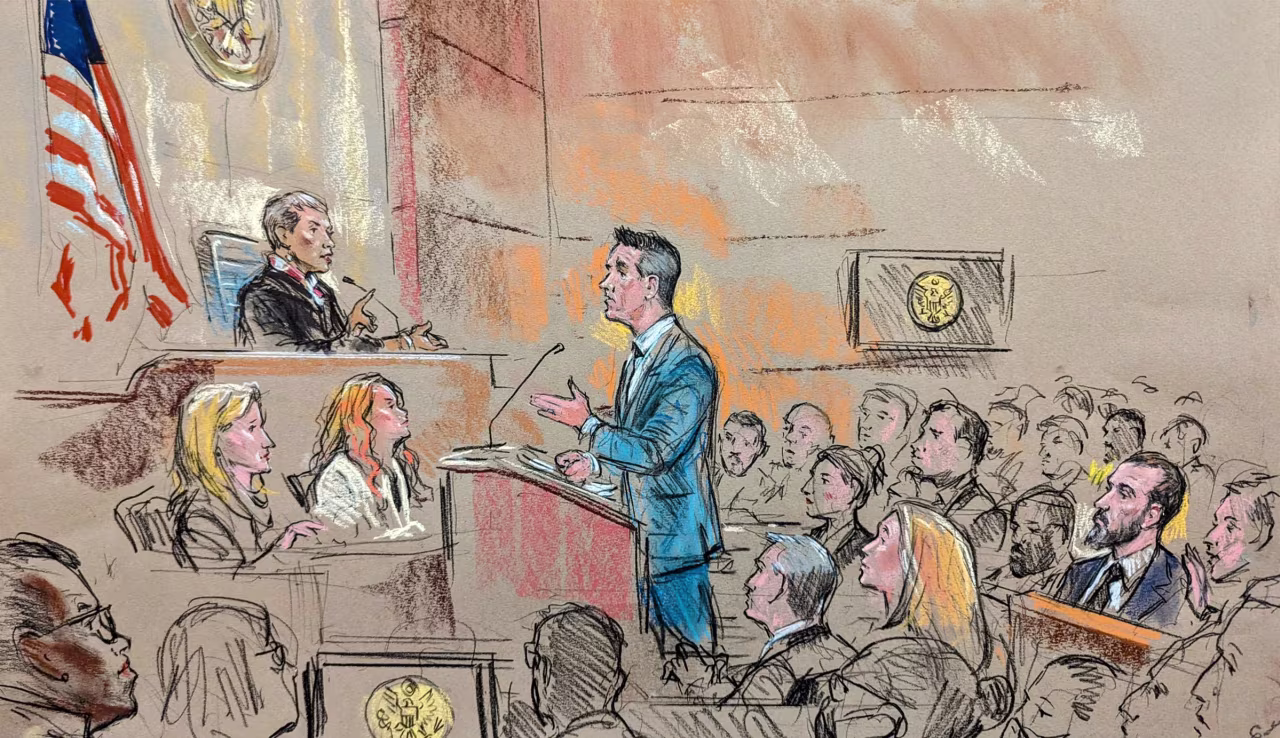 Trump attorney John Lauro speaks as Judge Tanya Chutkan held a status conference Thursday in the federal election subversion case against former President Donald Trump.