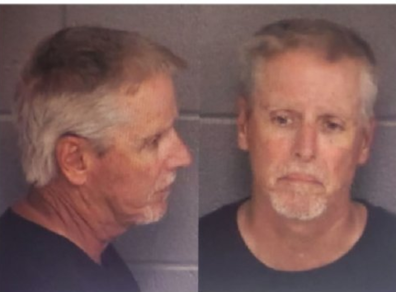 Colin Gray is seen in a booking photo released by the Barrow County Sheriff’s Office.