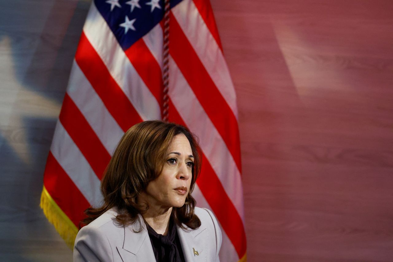 Vice President Kamala Harris attends an event in Philadelphia on September 17.