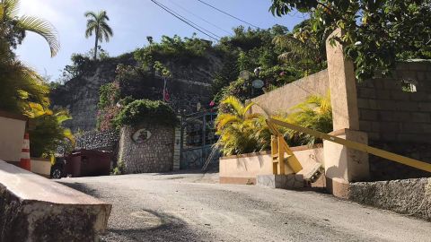 The residence of former Haitian President Jovenel Moise in Port-au-Prince.