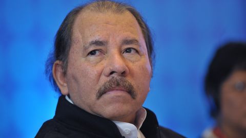 Nicaragua's ambassador to the Organization of American States has called the government of President Daniel Ortega, pictured here, a "dictatorship." 