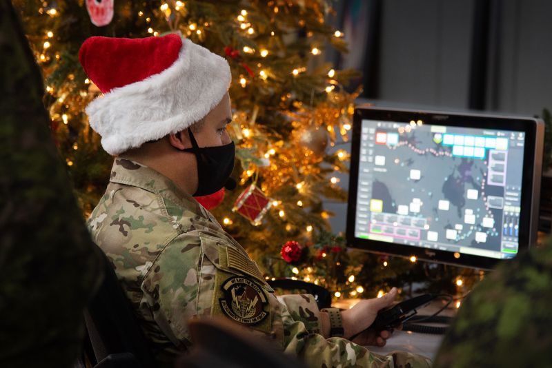 Norad santa store tracker christmas eve