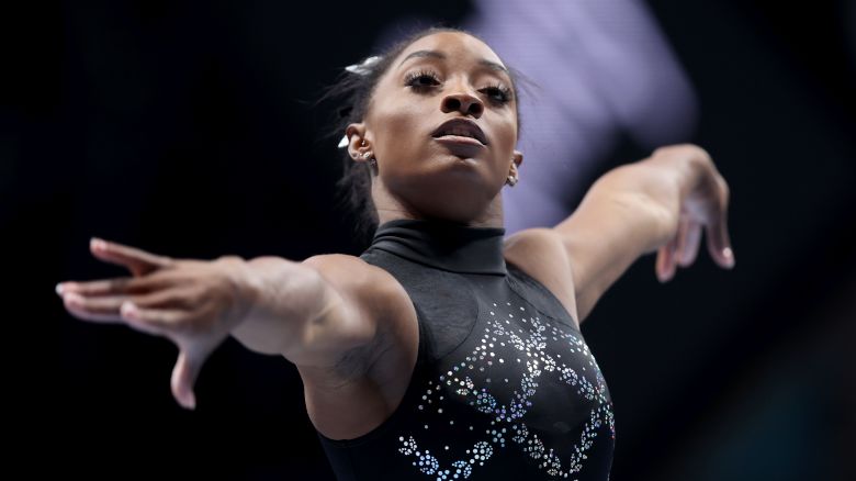 Simone Biles wins record eighth title at U.S. Gymnastics Championships