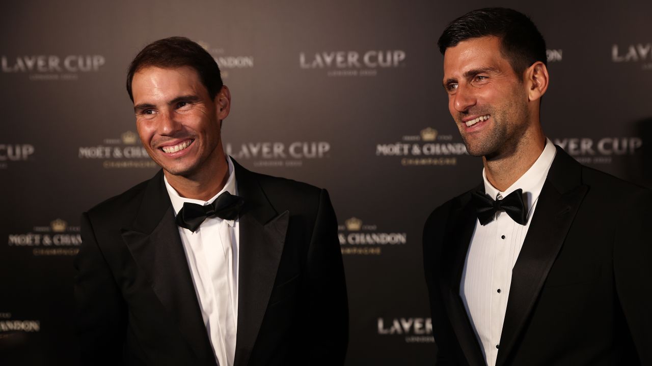 Rafael Nadal calls Novak Djokovic greatest tennis player ever.