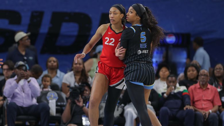 A'ja Wilson breaks Angel Reese's WNBA rebound record 