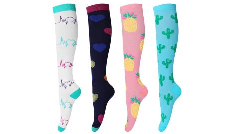 ONESING 4-Pack Compression Socks