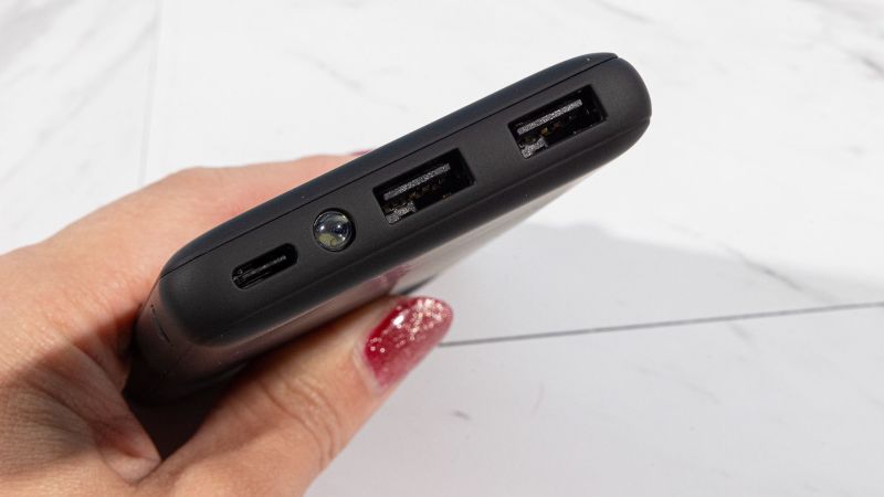 cell phone charger on plane