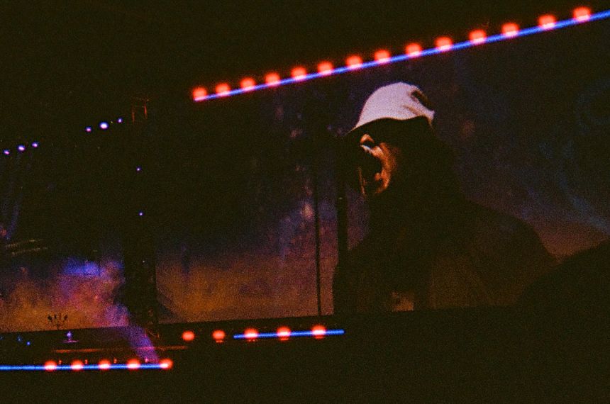 Singer Liam Gallagher performs at Wembley Stadium during the London tour leg of Oasis Live '25. Gallagher's penchant for the bucket hat was replicated en masse by the huge crowd.
