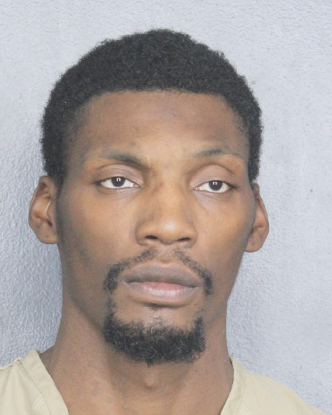 Fred Kerley's booking photo from his arrest on Thursday, May 1.
