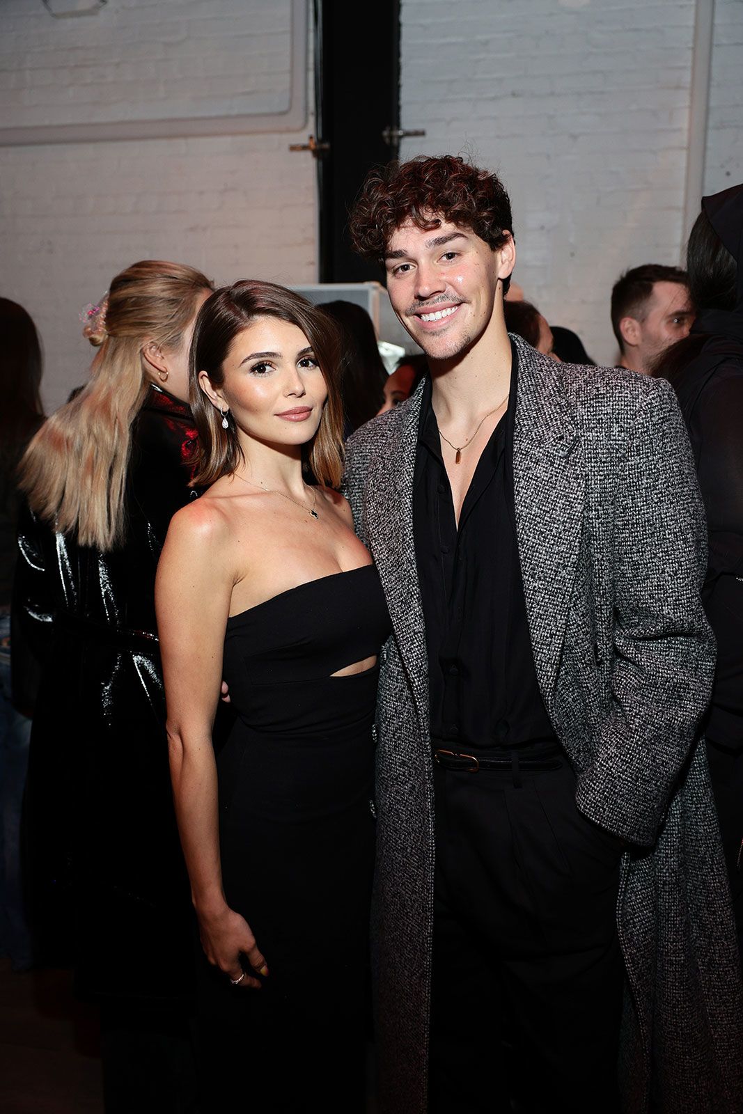 Olivia Jade and Noah Beck at a YSL Beauty party.