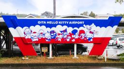Oita, a scenic region known for its natural hot springs on the Japanese island of Kyushu, has recently renamed its air hub Oita Hello Kitty Airport to lure fans and tourists.