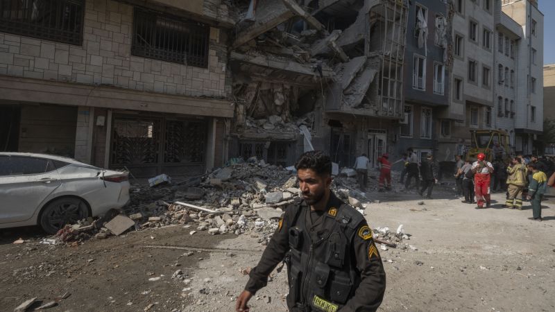 In pictures: Israel’s unprecedented attack on Iran